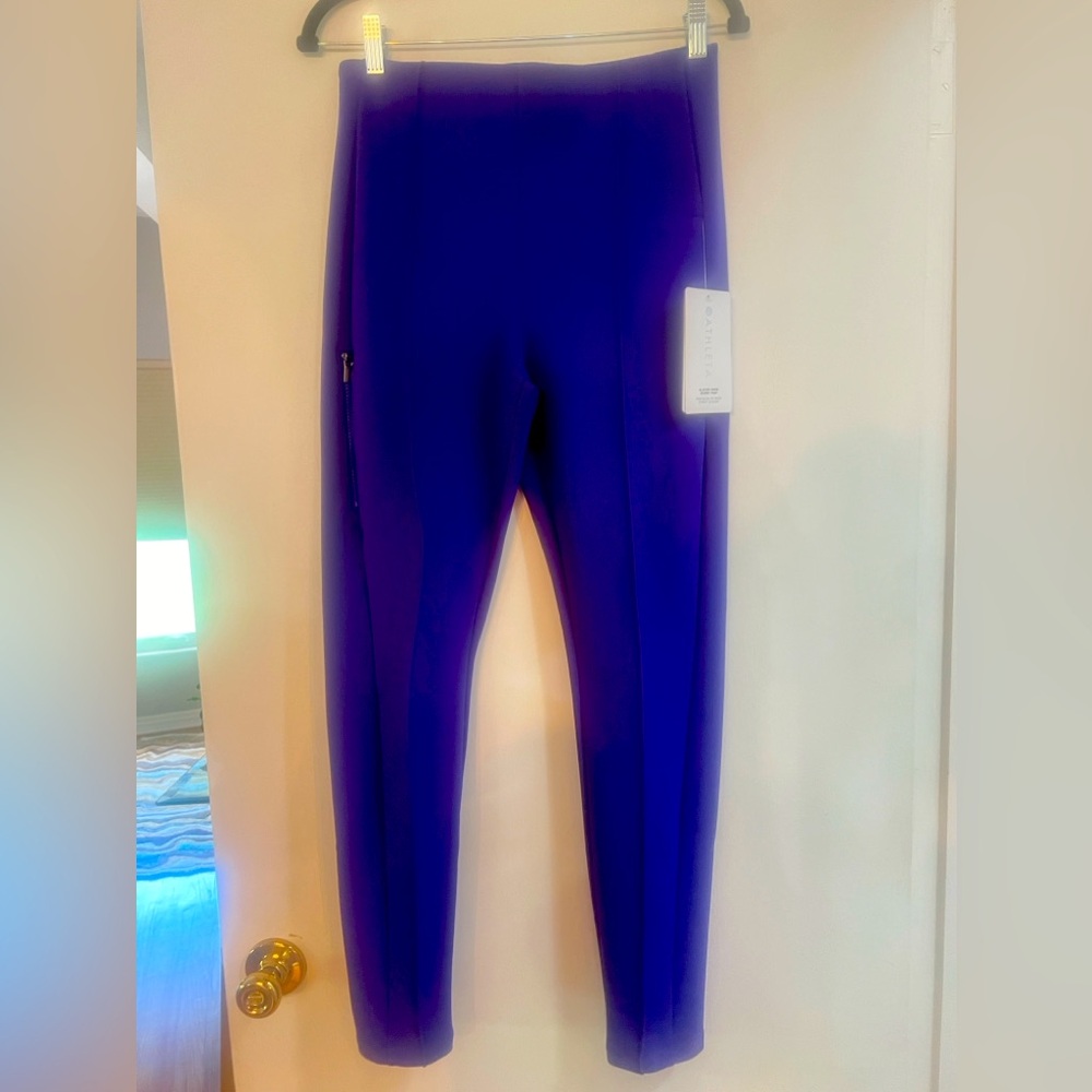 Athleta glacier snow skinny pants purple